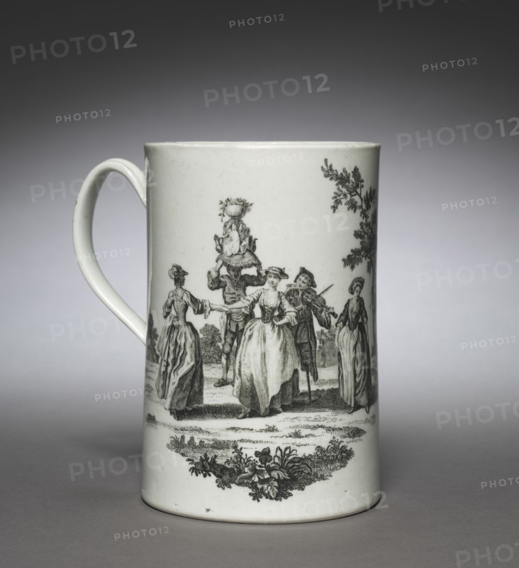 Cann, c. 1770. England, 18th century. Ceramic; overall: 15.5 x 10.3 x 14.2 cm (6 1/8 x 4 1/16 x 5 9/16 in.).