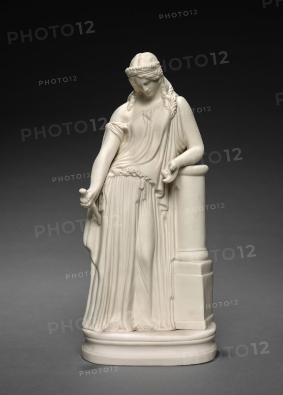 Figure of Medea, c. 1870-1890. W. T. Copeland & Sons (British). Parian porcelain; overall: 33.1 x 14.5 x 10.3 cm (13 1/16 x 5 11/16 x 4 1/16 in.).