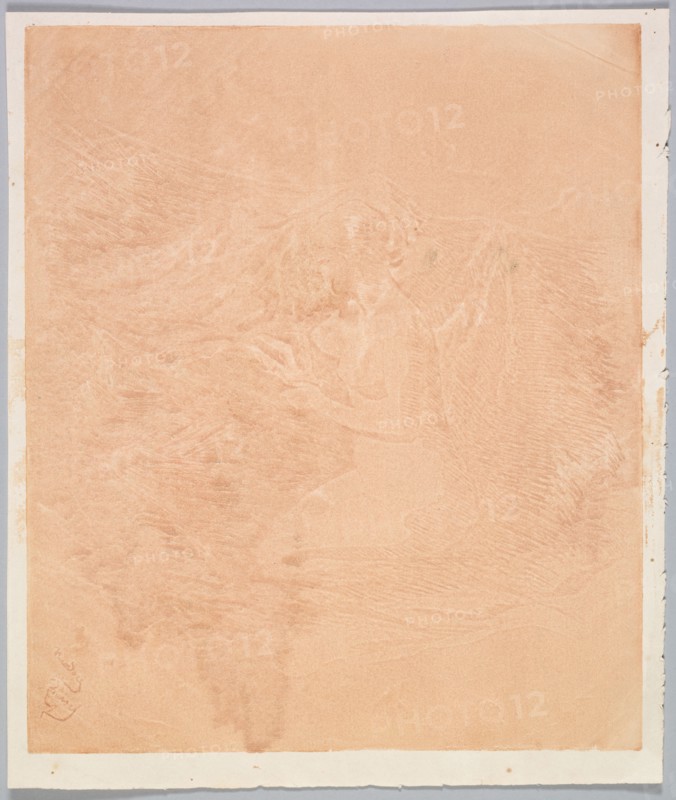 Embers Glow, 1890-1897. Theodore Roussel (French, 1847-1926). Color etching and aquatint; sheet: 26.5 x 22.8 cm (10 7/16 x 9 in.); platemark: 24.8 x 21.1 cm (9 3/4 x 8 5/16 in.)