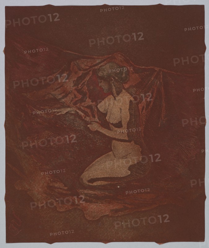 Embers Glow, 1890-1897. Theodore Roussel (French, 1847-1926). Color etching and aquatint; sheet: 24.5 x 20.8 cm (9 5/8 x 8 3/16 in.)