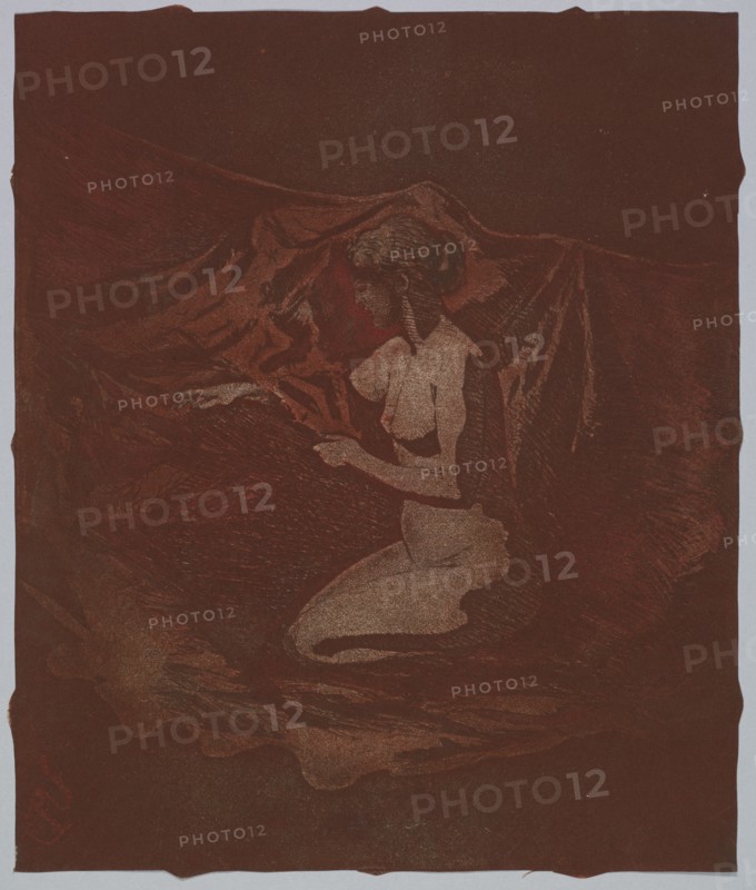 Embers Glow, 1890-1897. Theodore Roussel (French, 1847-1926). Color etching and aquatint; sheet: 24.6 x 20.7 cm (9 11/16 x 8 1/8 in.)