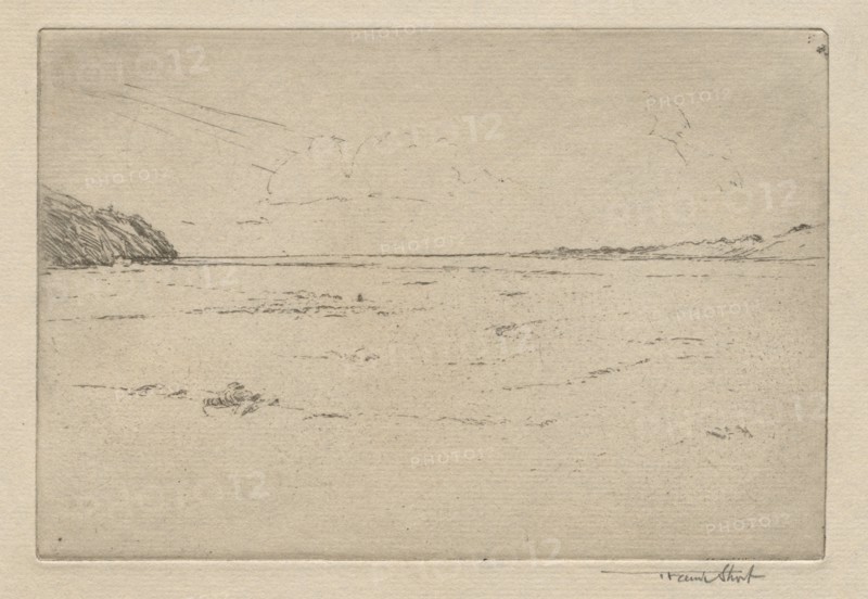 Gathering the Flock on Maxwellbank, No. 2, 1892. Frank Short (British, 1857-1945). Etching; sheet: 15.8 x 21.6 cm (6 1/4 x 8 1/2 in.); platemark: 10.2 x 15.2 cm (4 x 6 in.).