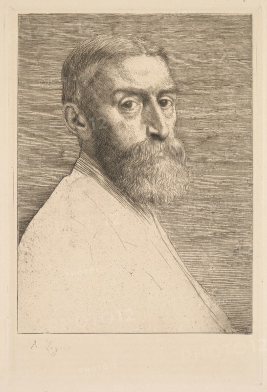 Sir Edward Poynter, 1877. Alphonse Legros (French, 1837-1911). Etching; sheet: 34.2 x 23.6 cm (13 7/16 x 9 5/16 in.); platemark: 25.6 x 17.1 cm (10 1/16 x 6 3/4 in.)