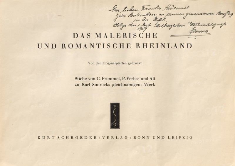 Das Malerische und Romantische Rheinland, 1928. Henry Winkles (British, 1801-1900), after Theodor Verhas (German, 1811-1872), Kurt Schroeder. Unbound portfolio with title page, colophon, table of contents, and fifteen loose plates; sheet: 24.9 x 33.1 cm (9 13/16 x 13 1/16 in.); sheet 2: 24.3 x 33 cm (9 9/16 x 13 in.); sheet 1: 65.9 x 24.3 cm (25 15/16 x 9 9/16 in.)