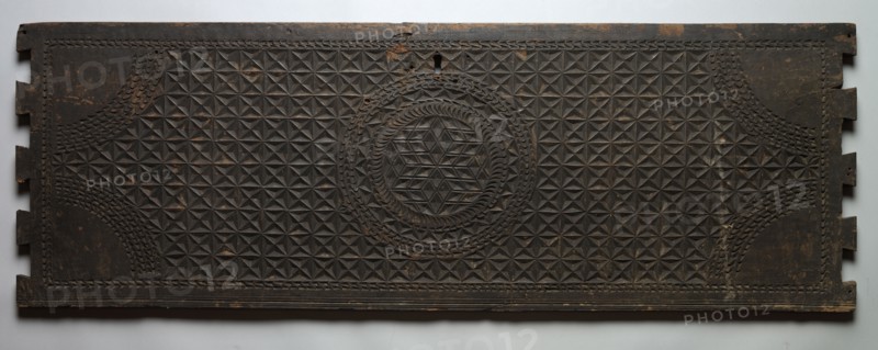 Chest Front, 18th century. India, 18th century. Wood; overall: 43.9 x 128 cm (17 5/16 x 50 3/8 in.).
