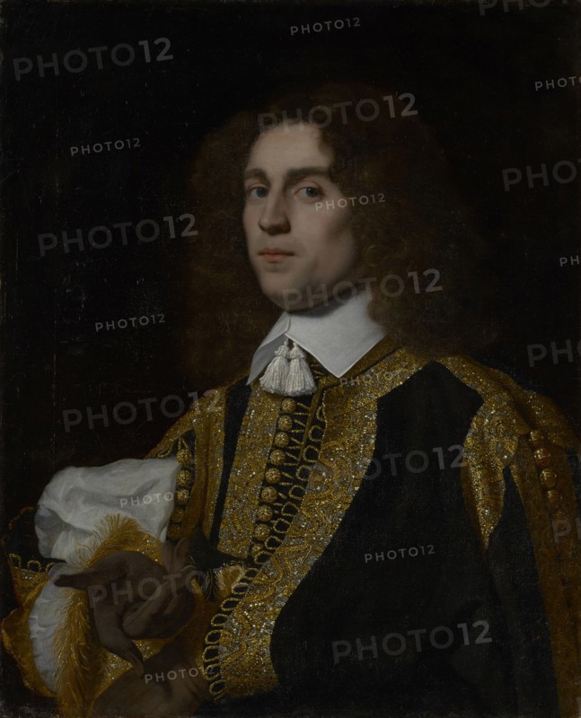 Portrait of a Young Man in Military Costume; Bartholomeus van der Helst, Dutch, 1613 - 1670, The Netherlands; 1650; Oil