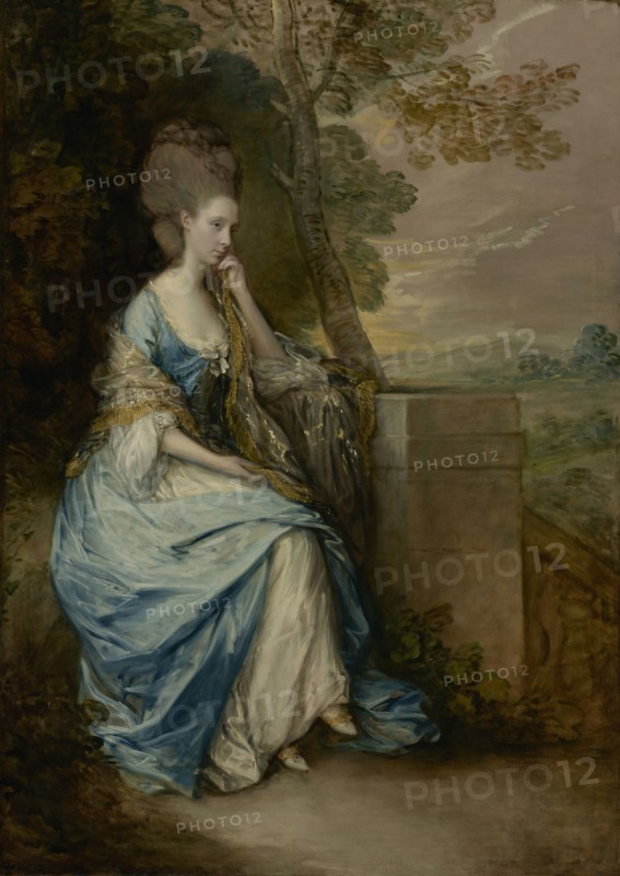 Portrait of Anne, Countess of Chesterfield; Thomas Gainsborough, English, 1727 - 1788, 1777 - 1778; Oil on canvas