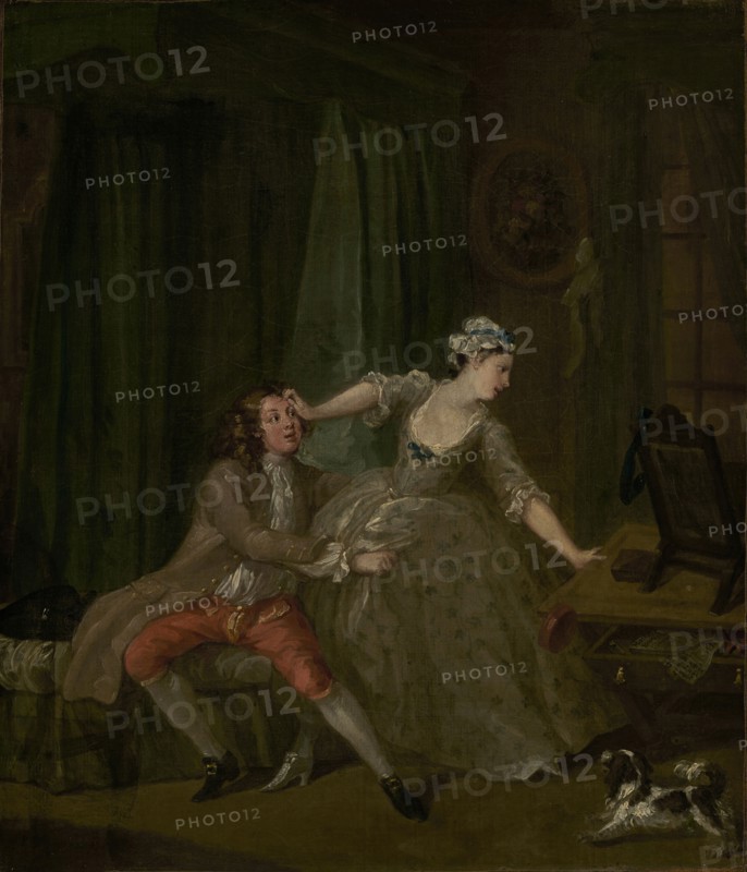 Before; William Hogarth, English, 1697 - 1764, 1730 - 1731; Oil on canvas; 40 × 33.7 cm, 15 3,4 × 13 1,4 in