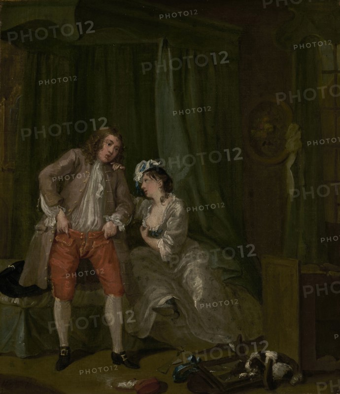 After; William Hogarth, English, 1697 - 1764, 1730 - 1731; Oil on canvas; 39.4 × 33.7 cm, 15 1,2 × 13 1,4 in