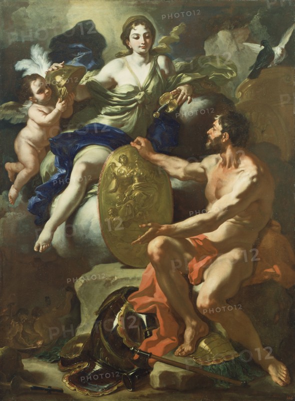 Venus at the Forge of Vulcan; Francesco Solimena, Italian, Neapolitan, 1657 - 1747, 1704; Oil on canvas; 205.4 x 153.7 cm