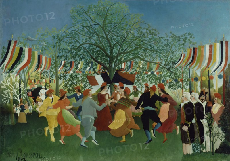A Centennial of Independence; Henri Rousseau, French, 1844 - 1910, France; 1892; Oil on canvas; 111.8 × 158.1 cm