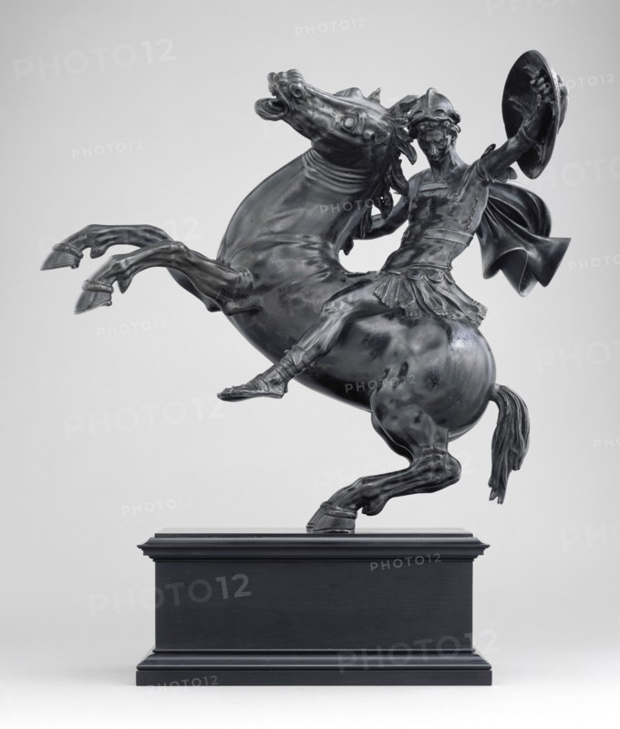 Warrior on Horseback; Willem Danielsz. van Tetrode, Netherlandish, active about 1525 - 1580, Netherlands; 1562 - 1565; Bronze