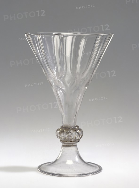 Goblet, Kelchpokal, Façon de Venise, possibly the Glashütte of Wolfgang Vitl, Austrian, active 1534 - 1540)