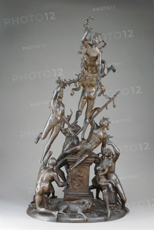 Group of Eleven Figures, Allegory of Autumn, Francesco Bertos, Italian, active 1693 - 1733, Rome, ?, Italy; about 1725