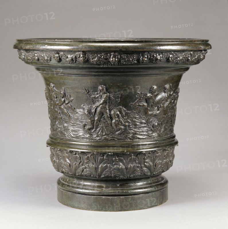Mortar; Italian; Venice, probably, Italy; about 1550; Bronze; 48.9 x 59.7 cm, 19 1,4 x 23 1,2 in