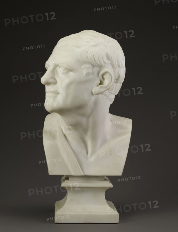 Bust of a Man; Joseph Wilton, English, 1722 - 1803, England; 1758; Marble; 59.7 cm, 23 1,2 in