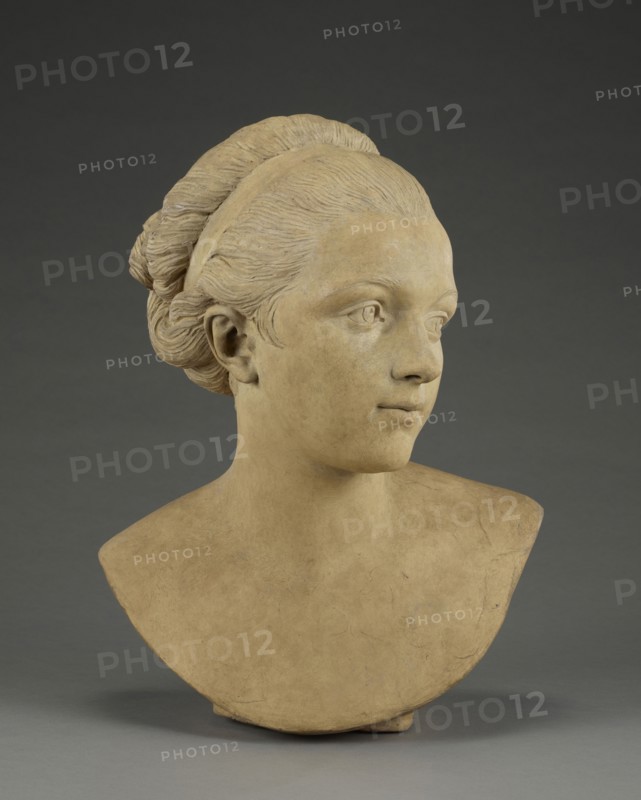 Ideal Female Head; Augustin Pajou, French, 1730 - 1809, France; 1769 - 1770; Terracotta; 44.5 × 33 × 15.9 cm