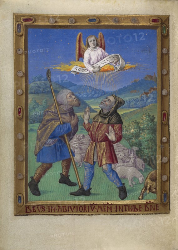 The Annunciation to the Shepherds; Georges Trubert, French, active Provence, France 1469 - 1508, Provence, France; about 1480