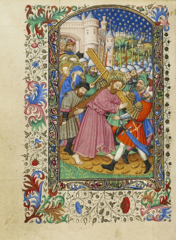 The Way to Calvary; Master of Sir John Fastolf, French, active before about 1420 - about 1450, France; about 1430 - 1440