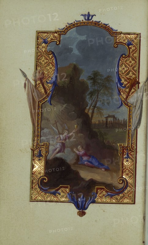 The Agony in the Garden; Jean Pierre Rousselet, French, active about 1677 - 1736, Paris, France; about 1720 - 1730; Tempera