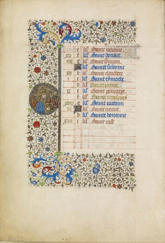 Saint Peter; Workshop of the Bedford Master, French, active first half of 15th century, Paris, France; about 1440 - 1450