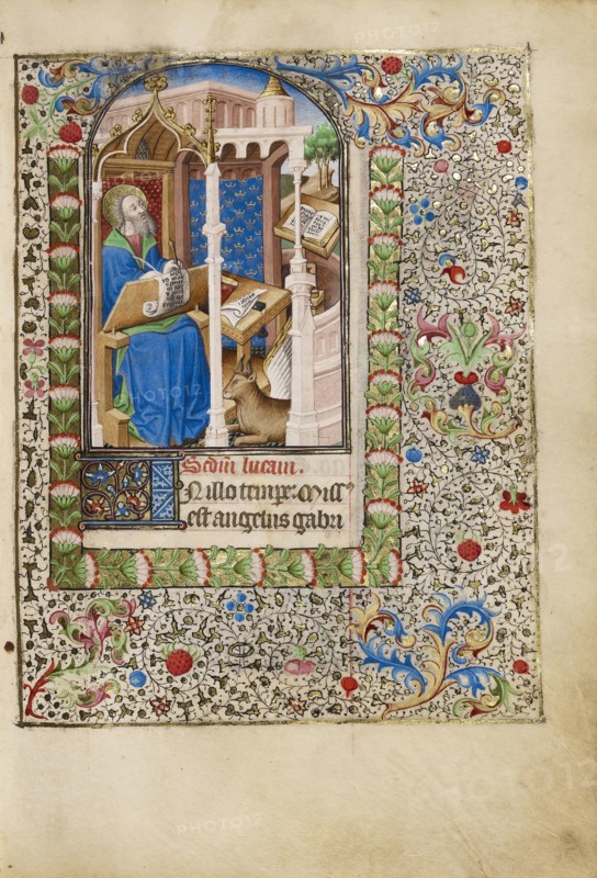 Saint Luke; Workshop of the Bedford Master, French, active first half of 15th century, Paris, France; about 1440 - 1450
