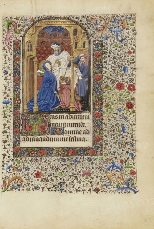 The Presentation in the Temple; Workshop of the Bedford Master, French, active first half of 15th century, Paris, France
