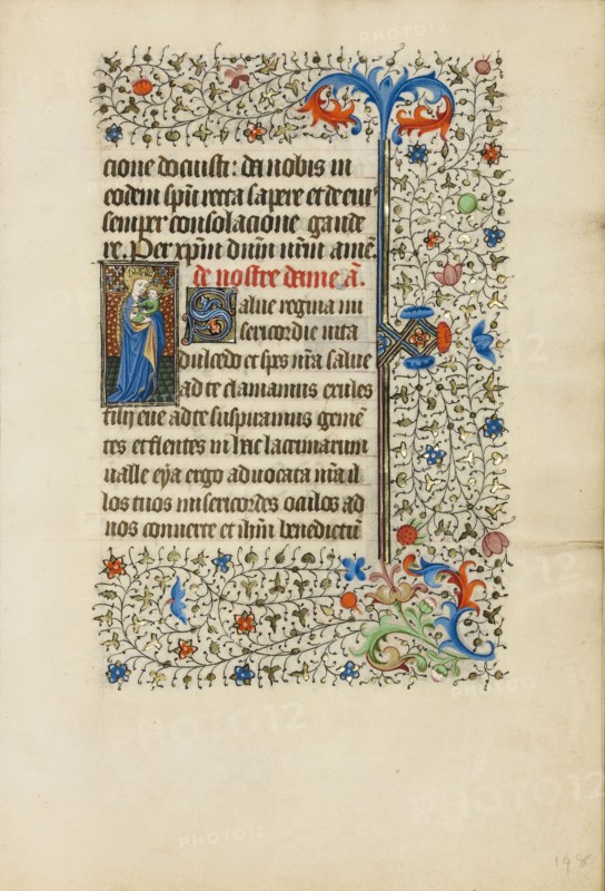 The Virgin and Child; Workshop of the Bedford Master, French, active first half of 15th century, Paris, France; about 1440