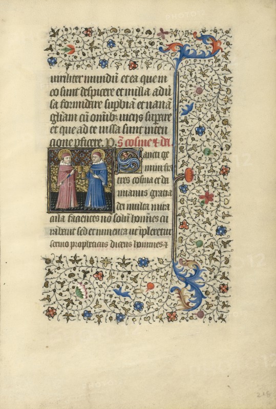 Saints Cosmas and Damian; Workshop of the Bedford Master, French, active first half of 15th century, Paris, France; about 1440
