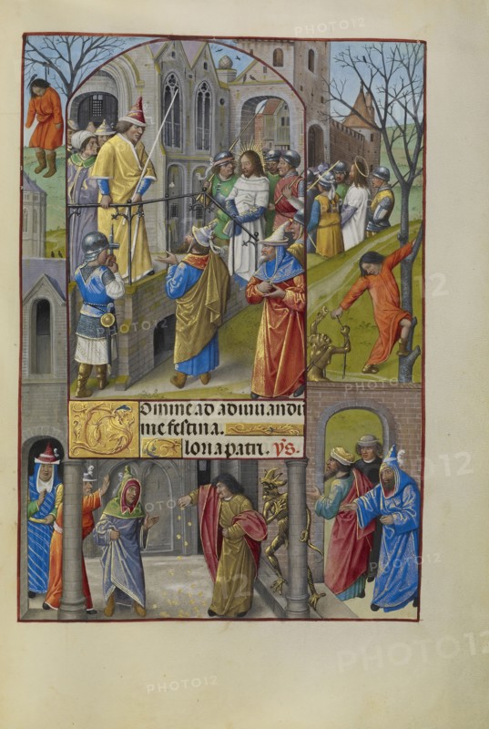 Christ before Pilate; Master of the Prayer Books of around 1500, Flemish, active 1500, Bruges, Belgium; about 1510 - 1520