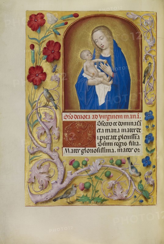 The Virgin and Child; Workshop of Master of the First Prayer Book of Maximilian, Flemish, active about 1475 - 1515, Ghent