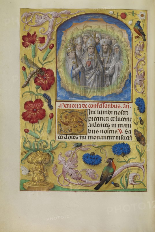 Confessor Saints; Master of James IV of Scotland, Flemish, before 1465 - about 1541, Ghent, Belgium; about 1510 - 1520; Tempera