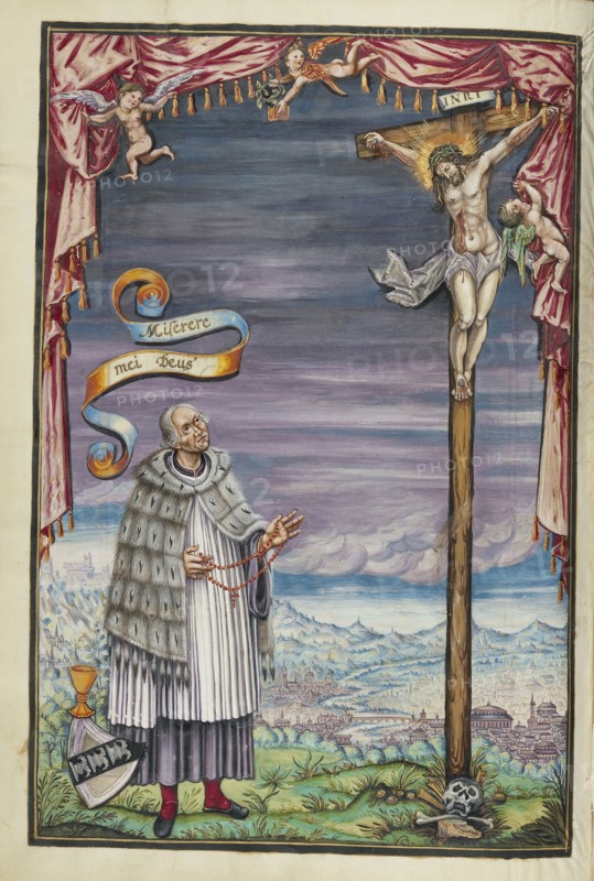 The Fifth Generation, Heinrich Derrer; Nuremberg, Germany; about 1626 - 1711; Tempera colors with gold and silver highlights