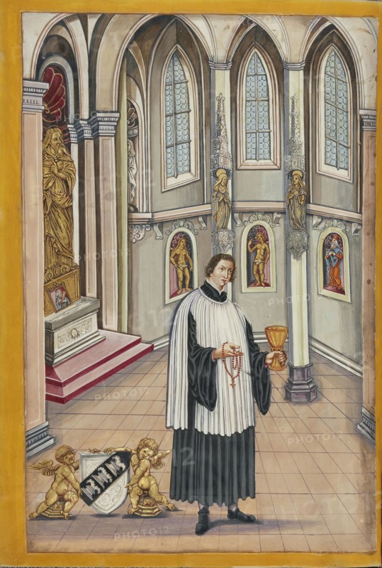 The Seventh Generation, Johannes Derrer; Nuremberg, Germany; about 1626 - 1711; Tempera colors with gold and silver highlights