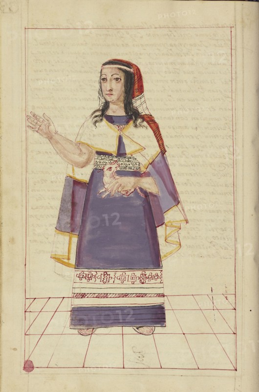Mama Ocllo; La Plata, Bolivia; completed in 1616; Ms. Ludwig XIII 16, fol. 54v