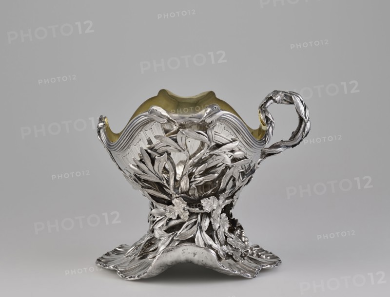 Sauceboat on Stand; Jean-Baptiste-François Chéret, French, 1728 - after 1791, master 1759), Paris, France; 1762; Silver
