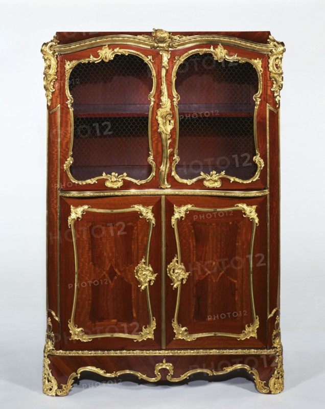 Cabinet; Bernard II van Risenburgh, French, after 1696 - about 1766, master before 1730, Paris, France; about 1750 - 1755; Oak