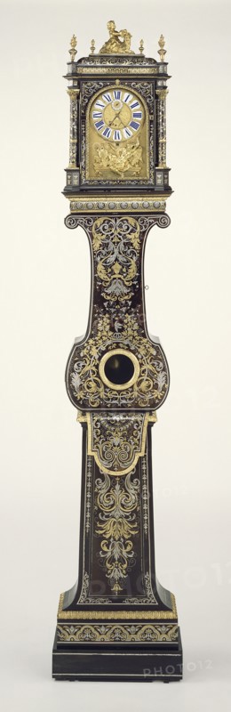 Long Case Clock, Régulateur, Case attributed to André-Charles Boulle, French, 1642 - 1732, master before 1666, and movement