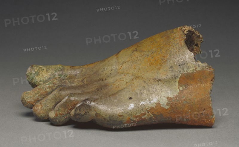 Left Foot from a Statue; late 2nd - 3rd century; Bronze; 18.5 cm, 7 5,16 in