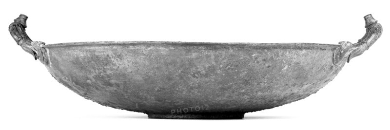 Basin; Italy; 1st century A.D; Bronze; 14.8 × 53 cm, 5 13,16 × 20 7,8 in
