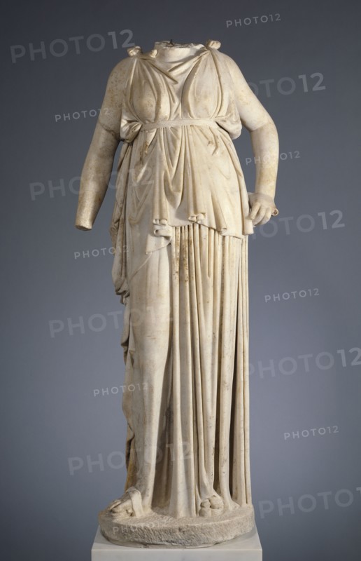 Headless Statue of Artemis of the Colonna Type; Italy; 1st century; Marble; 138 cm, 54 5,16 in