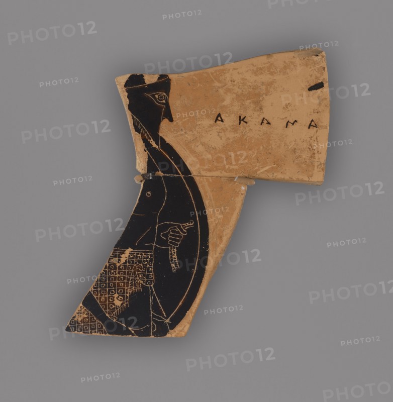 Attic Black-Figure Amphora Fragment; Exekias, Greek, Attic, active 540 - 520 B.C., and Exekias, Greek, Attic, active 540