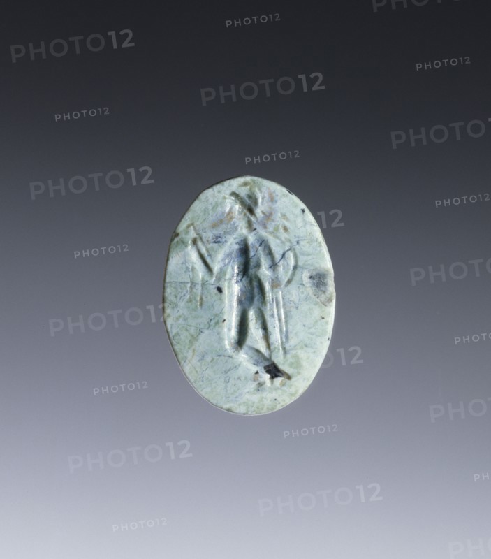 Engraved Gem; 1st century; Silicate; 0.9 × 0.7 × 0.2 cm, 3,8 × 1,4 × 1,16 in