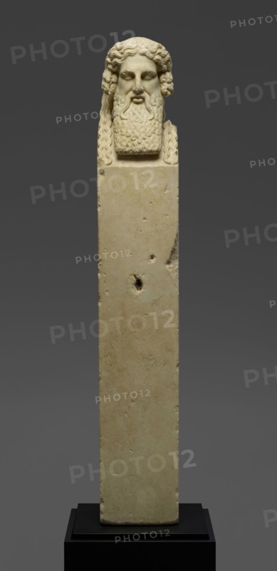 Herm of Hermes; second half of 1st century A.D; Marble; 149 × 24 × 21 cm, 58 11,16 × 9 7,16 × 8 1,4 in