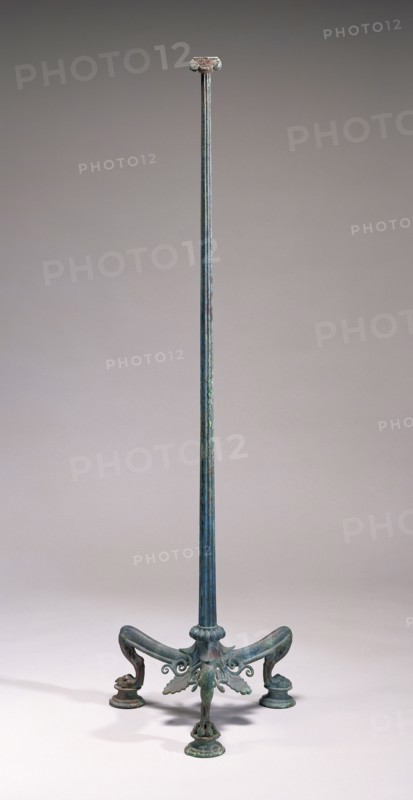 Candelabrum with Palmettes; Greece; late 6th century B.C; Bronze; 120 x 27.9 cm, 47 1,4 x 11 in