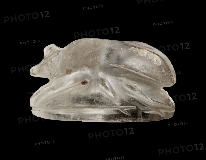 Centaur; 525 - 500 B.C; Rock crystal; 2.2 × 1.6 × 1.2 cm, 7,8 × 5,8 × 7,16 in