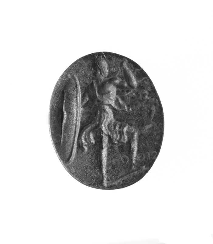 Ring; Greece; late 4th–early 3rd century B.C; Iron; 2.5 × 2.1 cm, 1 × 13,16 in