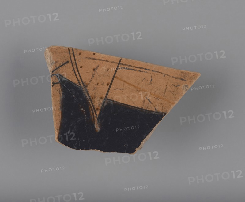 Attic Red-Figure Fragment; Attributed to the Berlin Painter, Greek, Attic, active about 500 - about 460 B.C., Athens, Greece