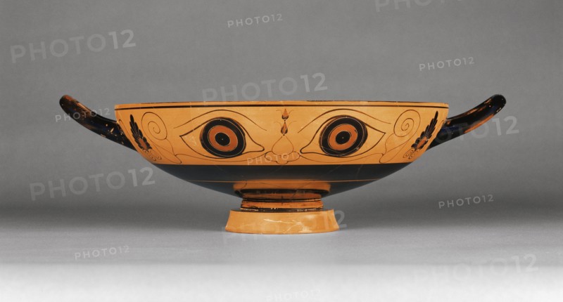 Wine Cup with Eyes; Attributed to Phineus Painter, Greek, Chalcidian, active about 530 - 510 B.C., perhaps Rhegion, Southern