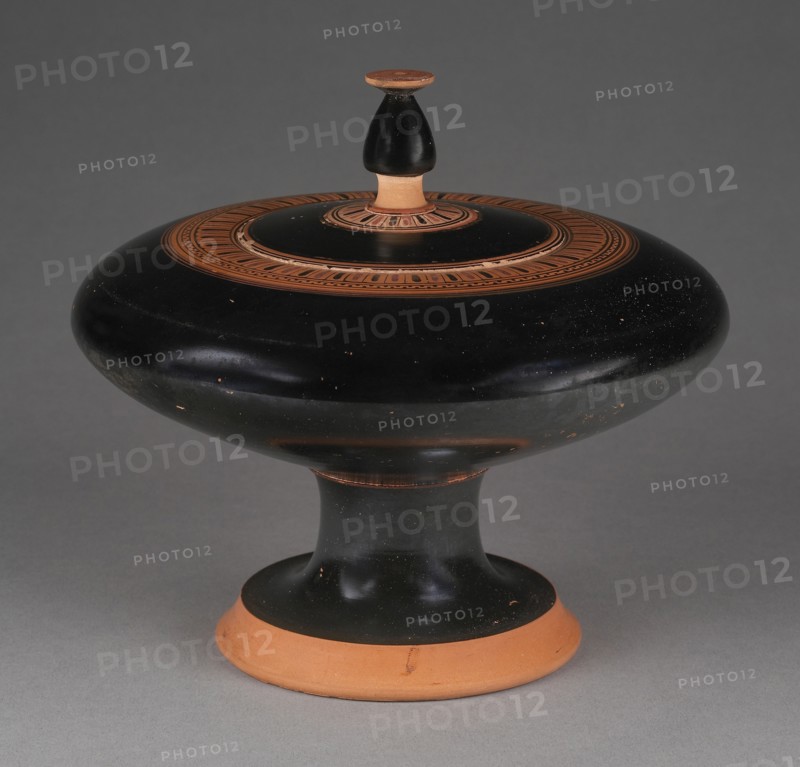 Container for Scented Oil; Athens, Greece; about 500 B.C; Terracotta